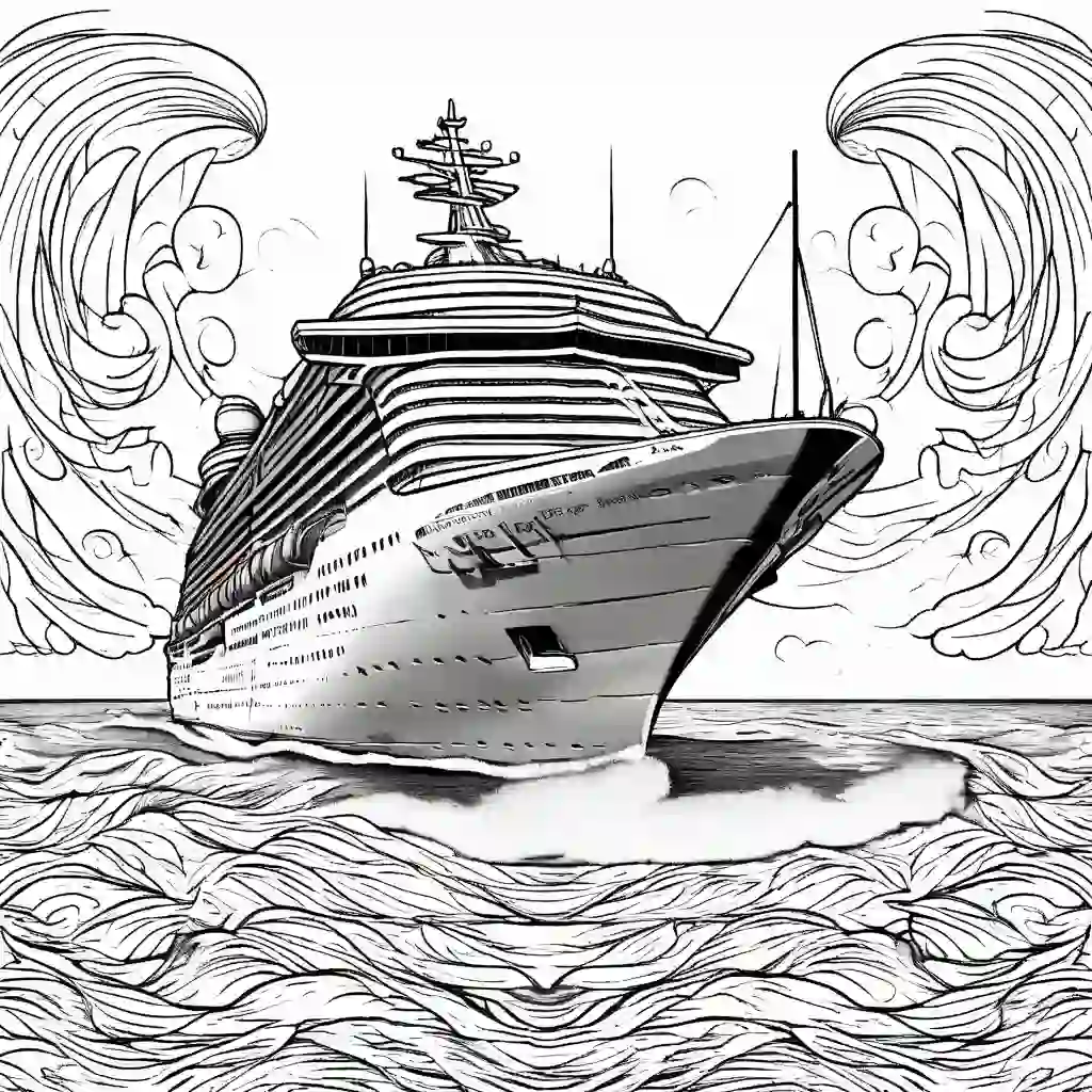 Majesty of the Seas coloring pages